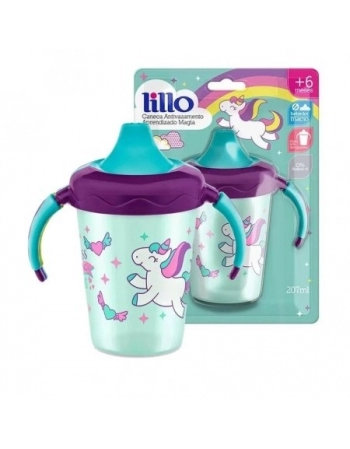 CANECA MAGIA ANTIVAZAMENTO 207ML ROSA (624531) (LILLO)