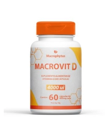VITAMINA D 4.000UI C/60CAPS MACROVIT D (MACROPHYTUS)