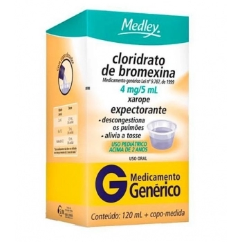 BROMEXINA XAROPE INFANTIL 120ML (MEDLEY)