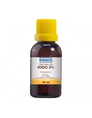 TINTURA DE IODO 2% 30ML (FARMAX)