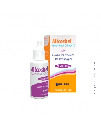 MICOSBEL LOCAO 30ML TIABENDAZOL (BELFAR)