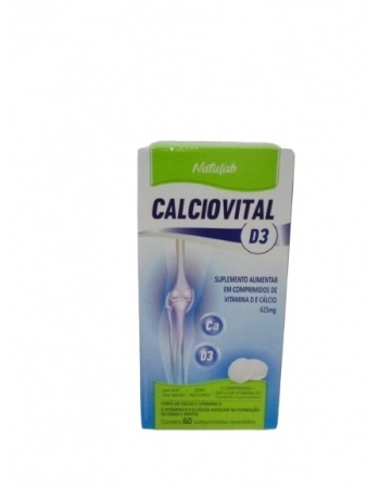 CALCIOVITAL 625 + D D3 C/60CPR (NATURELIFE)