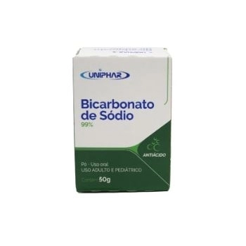 BICARBONATO DE SODIO PO 50G (UNIPHAR)
