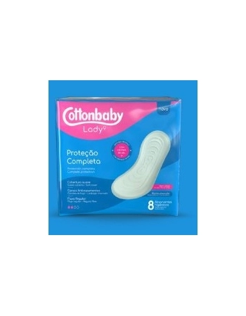 ABSORVENTE COTTONBABY LADY S/ABAS C/8