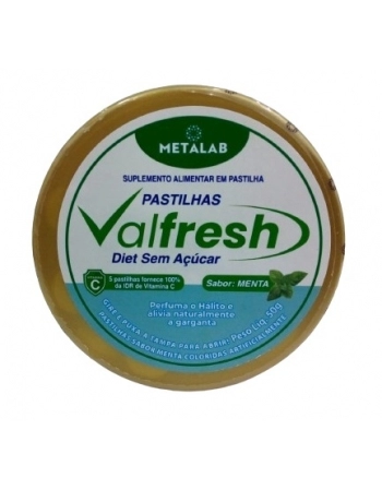 VALFRESH DIET POTE S/ACUCAR 50G