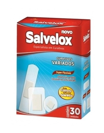 CURATIVO SALVELOX VARIADO TRANSP.C/30