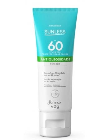 PROT.SUNLESS FACIAL FPS 60 S/COR 40G
