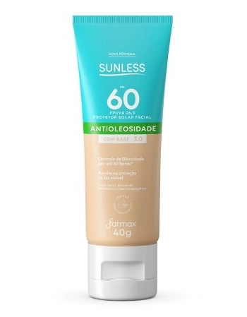 PROT.SUNLESS FACIAL FPS 60 COR 3.0 40G