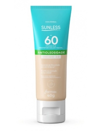 PROT.SUNLESS FACIAL FPS 60 COR 2.0 40G