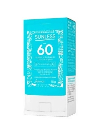 PROT.SUNLESS TATTO BASTAO FPS 60 15G