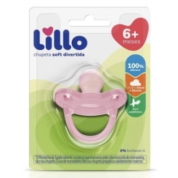 CHUPETA T2 (639031) SOFT DIVERT.100% SIL.ROSA