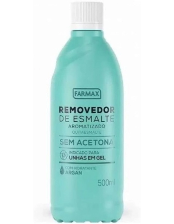 REMOVEDOR ESMALTE 500ML C/HIDRAT.ARGAN