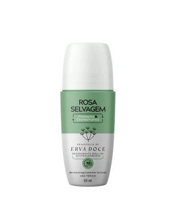 DESOD.ROSA SELVAGEM ERVA DOCE ROLL-ON 85ML