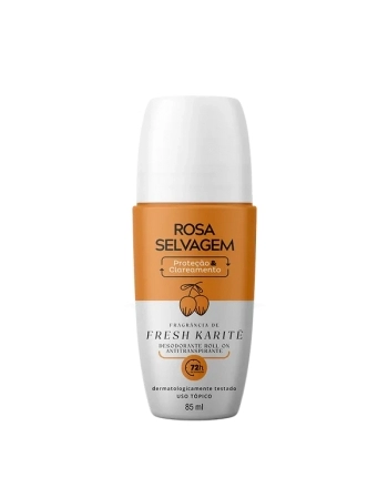 DESOD.ROSA SELVAGEM FRESH KARITE ROLL-ON 85ML