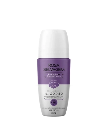 DESOD.ROSA SELVAGEM ALGODAO ROLL-ON 85ML