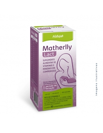 MATHERLLY LACT C/30CPR P/LACTENTE (NATURELIFE)