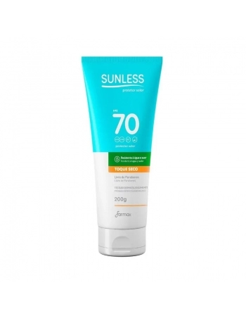 PROT.SUNLESS OIL FREE FPS 70 200G T.SECO