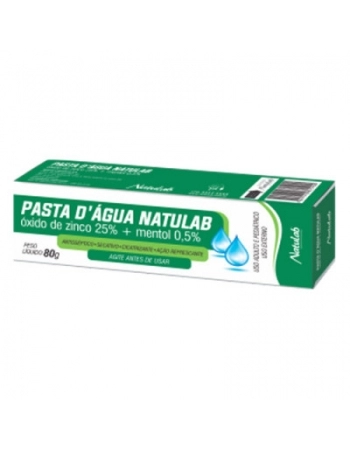 PASTA D AGUA MENTOLADA 80G (NATULAB)
