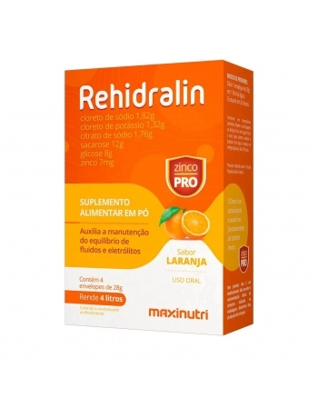 REHIDRALIN PO REID.LARANJA C/4
