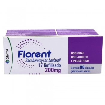 FLORENT 200MG C/6CAPS