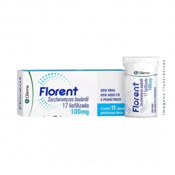 FLORENT 100MG C/12CAPS