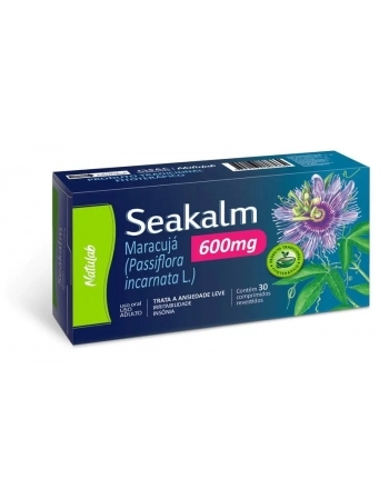 SEAKALM 600MG C/30CPR PASSIFLORA