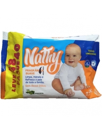 TOALHAS UMED. NATHY C/48UN