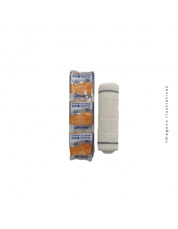 ATADURA CREPOM 12CM X 1,80M C/12 13FIOS (BIOTEXTIL)