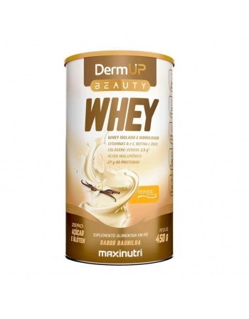 DERMUP BEAUTY WHEY 450G BAUNILHA