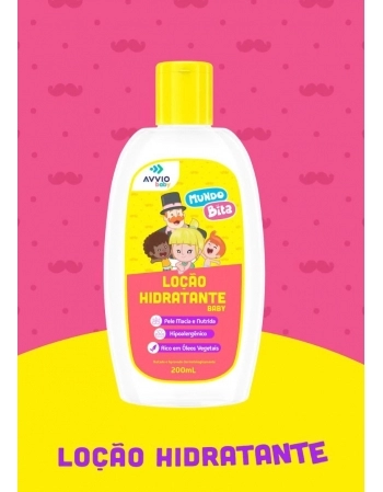 LOCAO HIDRATANTE BABY MUNDO BITA 200ML