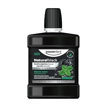 ANTISSEPTICO BUCAL NATURAL BLACK 300ML (2425)