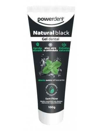 GEL DENTAL NATURAL BLACK 100G (2424)