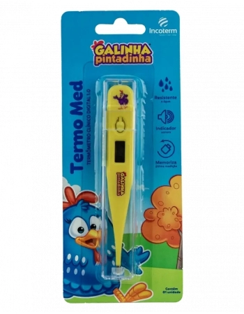 TERMOMETRO DIGITAL GALINHA PINT.AMARELO