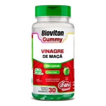 GUMMY VINAGRE DE MACA SABOR MACA C/30 GOMAS MAST.
