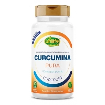 CURCUMINA PURA 450MG C/60CAPS. UNILIFE