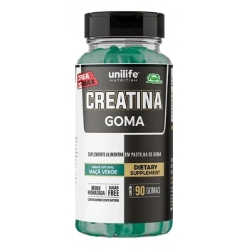 GUMMY CREATINA 3G SABOR MAÇÃ VERDE C/90GOMAS