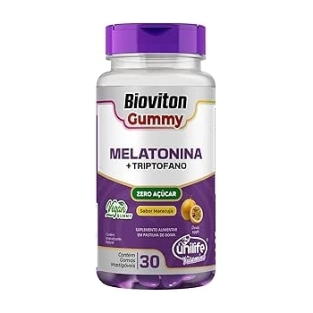 GUMMY MELATONINA+TRIPTOFANO SABOR MARACUJA C/30 GOMAS