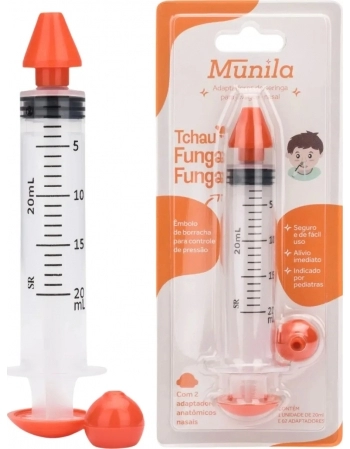 SERINGA LAVAGEM NASAL MUNILA 20ML