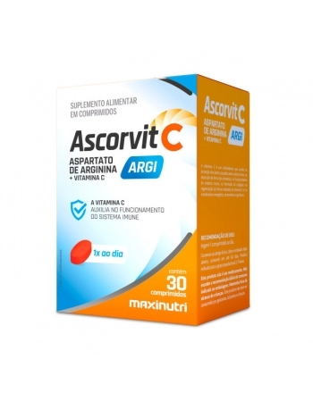 ASCORVIT ARGI-VIT C+ARGININA-30CPR