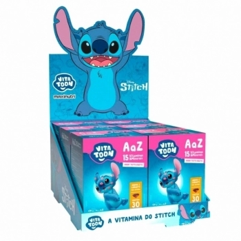 VITATOON AZ STITCH DISPLAY C/6X30 GOMAS TUTTI-FRUTI