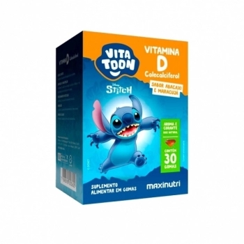 VITATOON STITCH VIT.D C/30 GOMAS ABACAXI C/MARACUJA