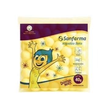 ALGODAO BOLA COLORIDO DIVERTIDAMENTE 40G