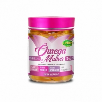 OMEGA 3-6-9 MULHER 1000MG C/60CAPS