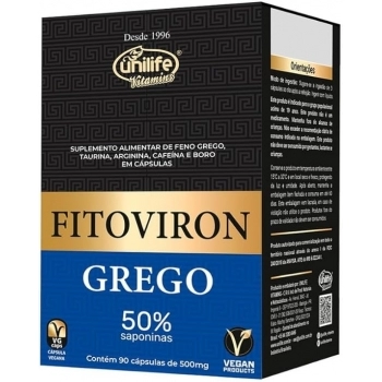 FITOVIRON GREGO C/90CAPS FENO+TAUR+ARGIN+CAF+BORO