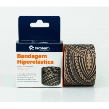 FITA DE KINESIO HIPERELASTICA 5M X 5CM ESTAMPADA PROTAPE