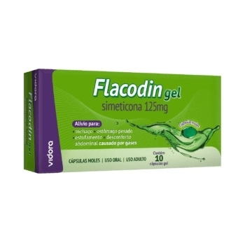 FLACODIN 125MG C/10CAPS GEL SIMETICONA