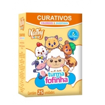 CURATIVO NATHYBABY TURMA DA FOFINHA C/25