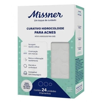 CURATIVO HIDROCOLOIDE P/ACNE E ESPINHAS C/24