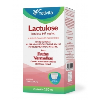 LACTULOSE FRUTAS VERMELHAS SUSP.120ML