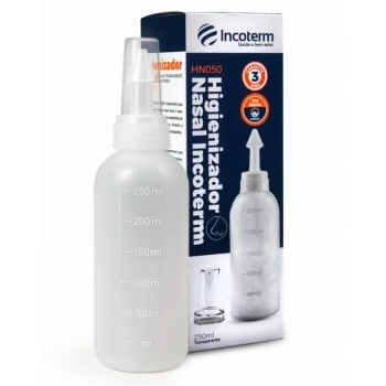 GARRAFA DE LAVAGEM NASAL INCOTERM 250ML